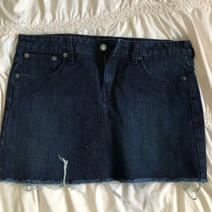 LEVIS MINI DENIM SKIRT